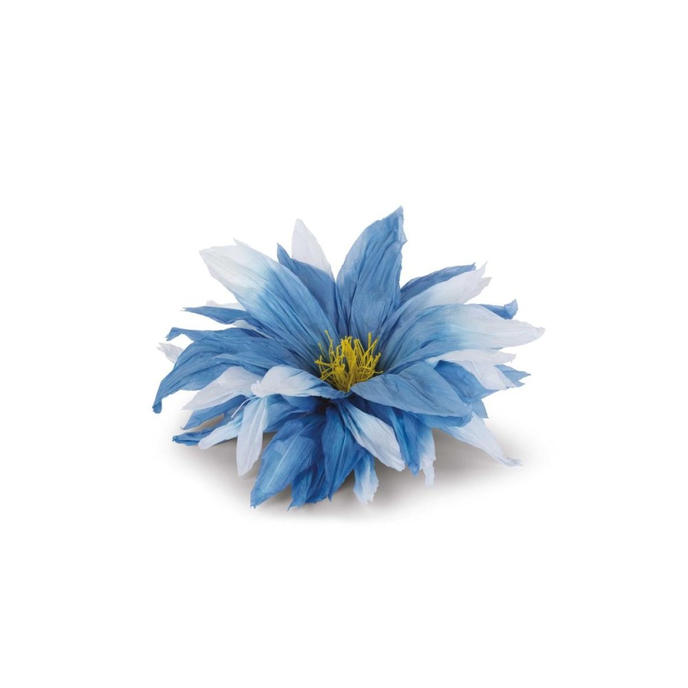 FIORE IN CARTA BLU D.50CM.